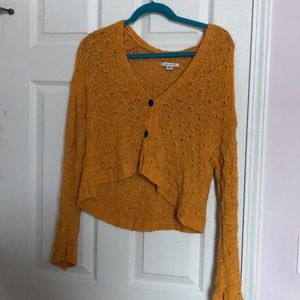 Mustard American Eagle Sweater